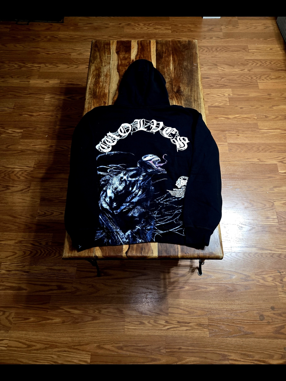 Darc Sport/Marvel's Venom Black Graphic Hoodie